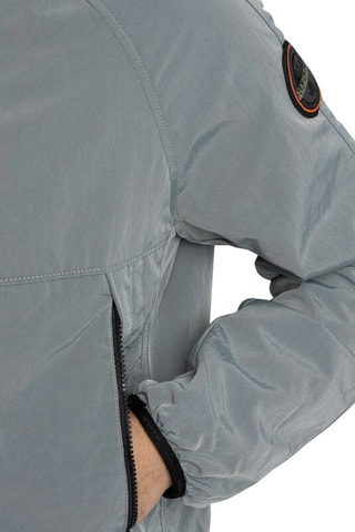 Corta-vento com capuz A-Bisenzio - Cinzento