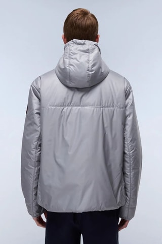Casaco com capuz A-Sovana - Cinzento-claro
