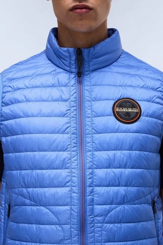 Colete acolchoado A-Amiata - Azul-marinho