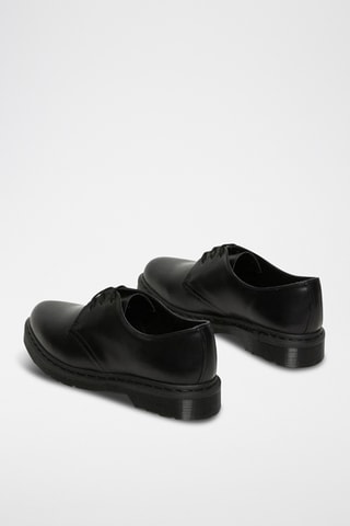 Derbys en cuir vegan - Noir