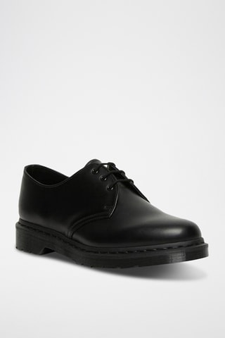 Derbys en cuir vegan - Noir