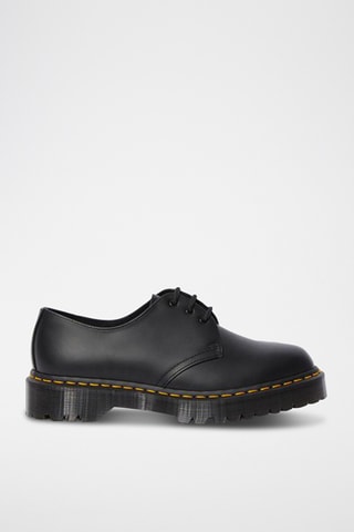 Derbys en cuir vegan - Noir