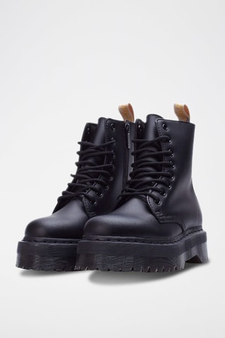 Bottines plateformes en cuir vegan V Jadon Ii - Noir