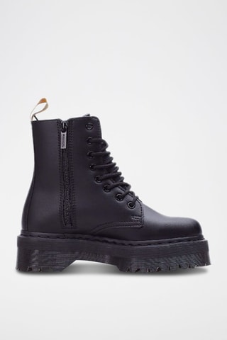Bottines plateformes en cuir vegan V Jadon Ii - Noir