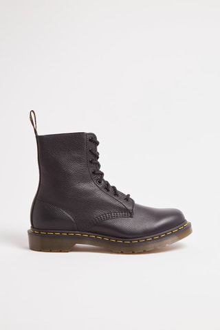 Bottines en cuir grainé Originals Core 1460 8 Eye boot - Noir