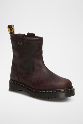 Bottines en cuir Anistone - Marron