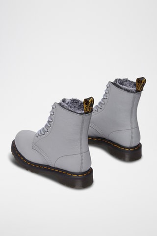 Bottines en cuir Serena - Gris