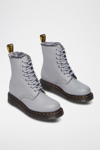 Bottines en cuir Serena - Gris