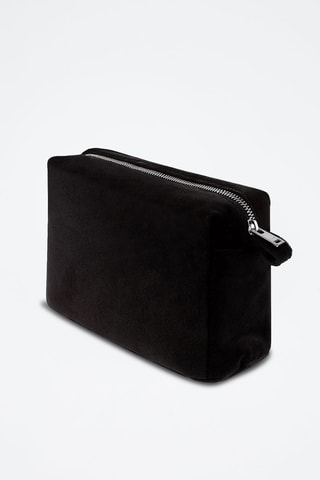 Trousse en velours - Noir