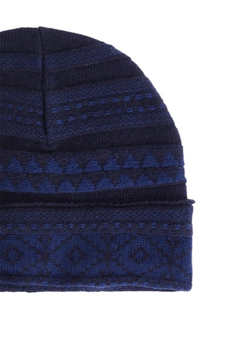 Bonnet en laine - Bleu