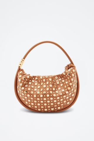 Sac porté épaule en cuir - Marron