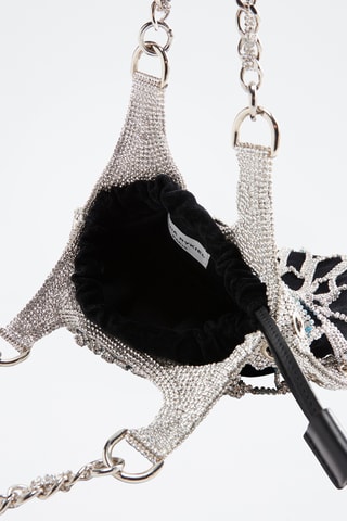 Sac porté épaule - Argenté