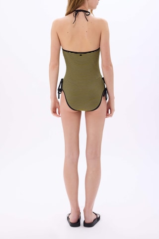 Maillot 1 pièce - Jaune