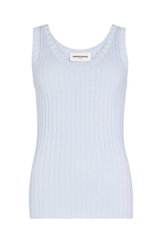 Débardeur en laine - Bleu clair