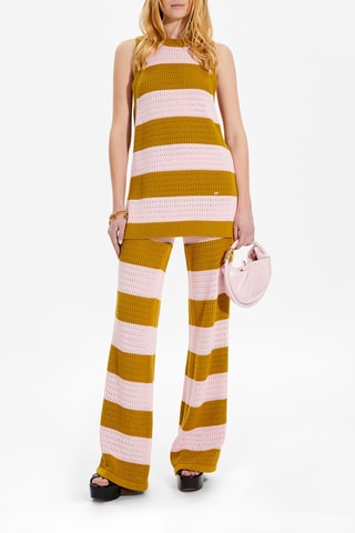 Débardeur - Rose clair et olive