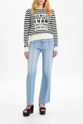 Pull - Noir et écru