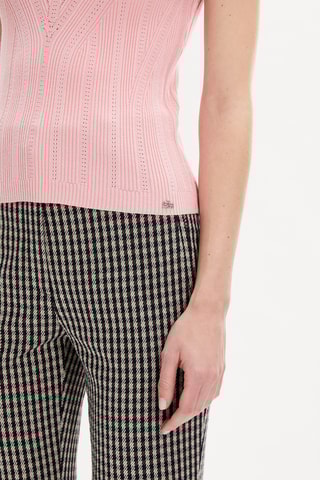 Pull sans manches - Rose