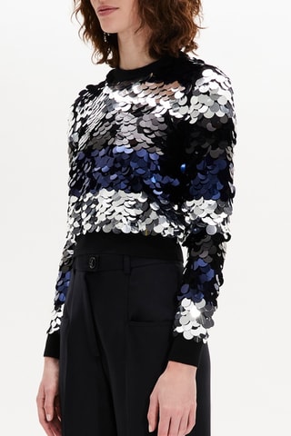 Pull en mérinos - Noir