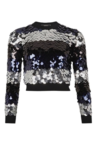 Pull en mérinos - Noir