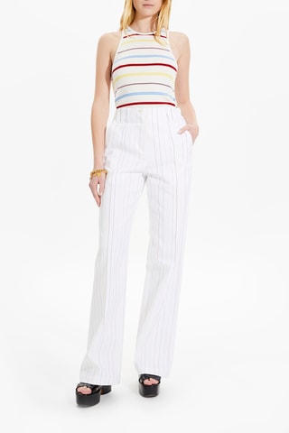 Pantalon droit - Blanc