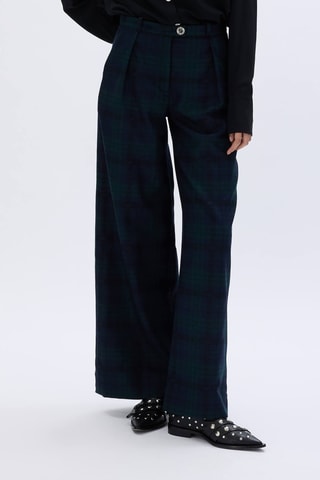 Pantalon en laine - Bleu marine