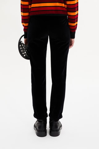 Pantalon en velours - Noir