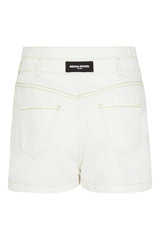 Short en jean - Ecru