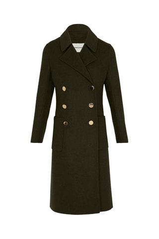 Manteau en laine - Kaki