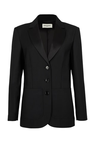 Veste en laine - Noir