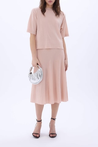 Top en laine - Saumon