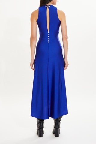 Robe midi - Bleu roi