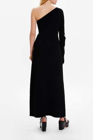 Robe asymétrique - Noir