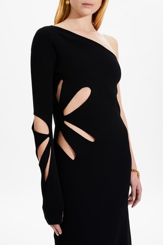 Robe asymétrique - Noir