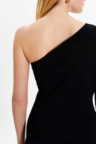 Robe asymétrique - Noir