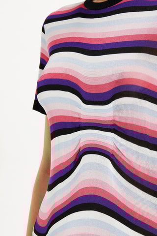Robe midi - Multicolore