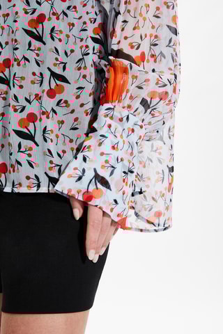 Chemise - Ciel et orange