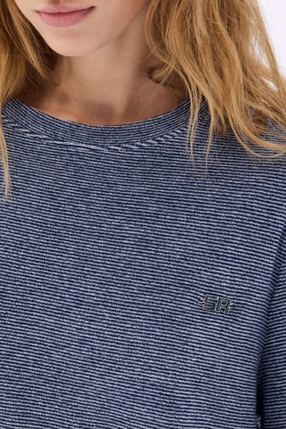 T-shirt en coton biologique -Bleu marine