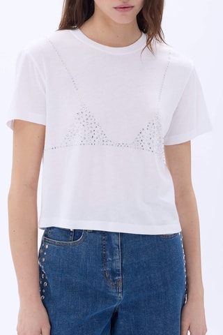 T-shirt en coton biologique - Blanc