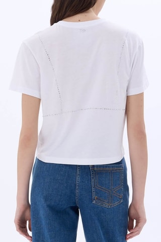 T-shirt en coton biologique - Blanc