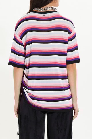 T-shirt - Rose et bleu