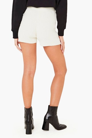 Short en laine - Blanc