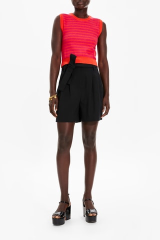 Short en laine - Noir