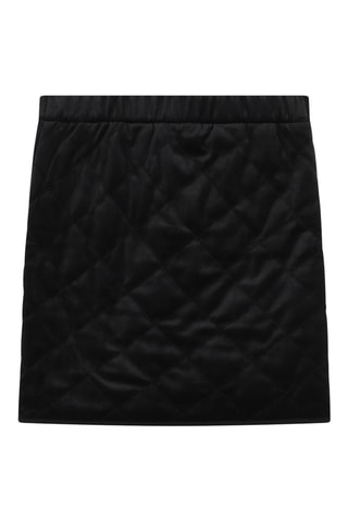 Jupe en velours - Noir