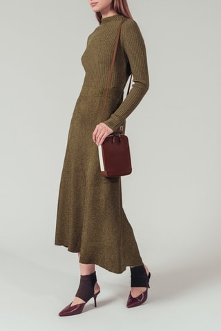 Jupe trapèze - Jaune