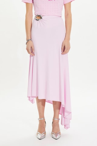 Jupe asymétrique - Rose