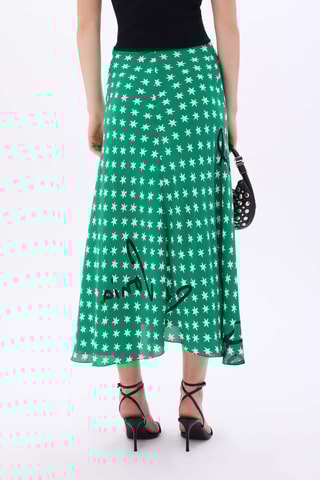 Jupe midi - Vert clair