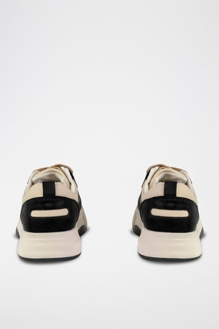 Baskets plateformes  - Blanc et noir