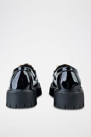 Mocassins vernis  - Noir