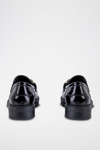 Mocassins vernis  - Noir