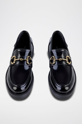 Mocassins vernis  - Noir